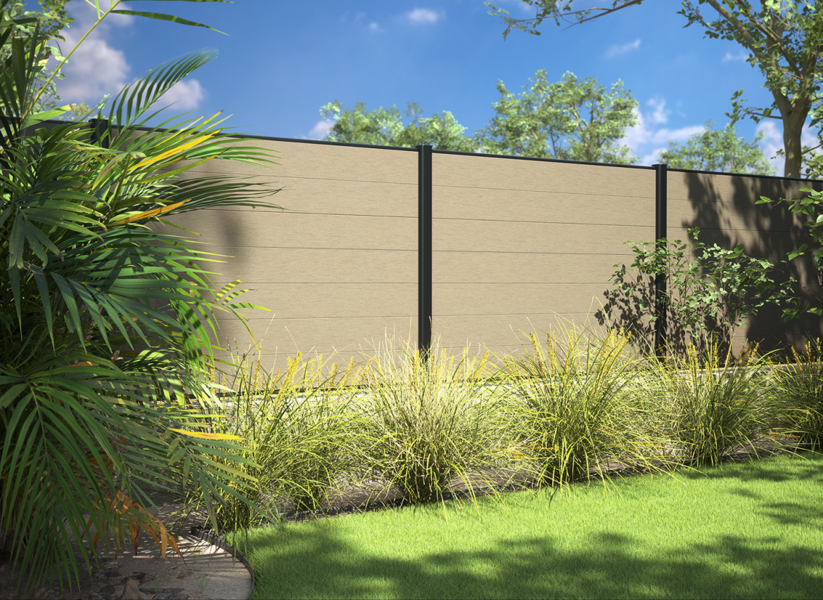 clôture en composite