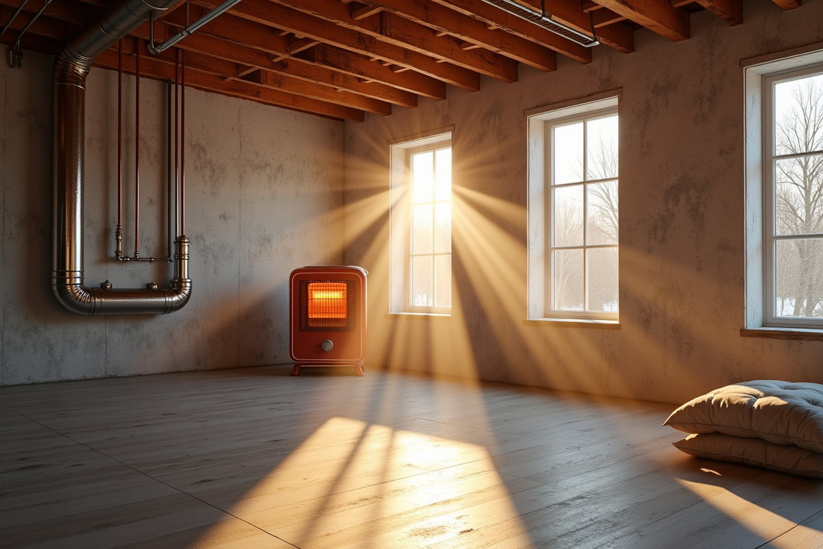 chauffage sous-sol