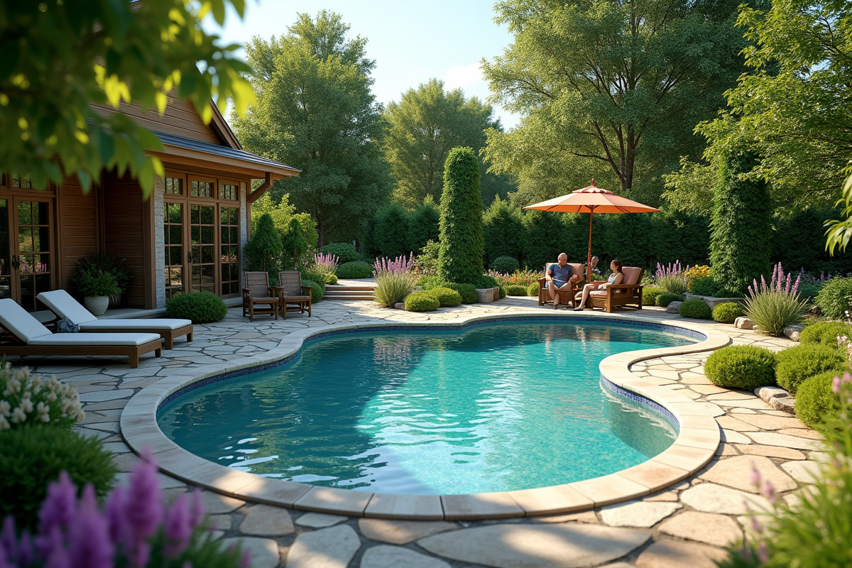 piscine jardin