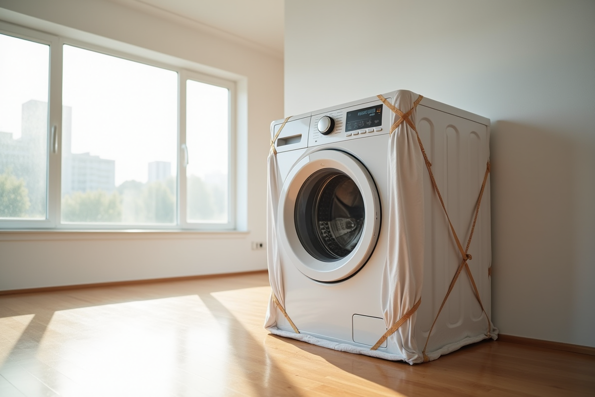 lave-linge déménagement